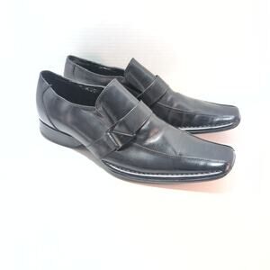 Aldo Leather Men's Dress Shoes Slip On Black Size 12 *interior wear